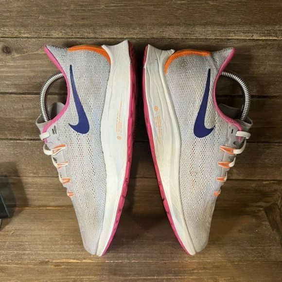 Womens Nike Air Zoom Pegasus 36 Gray Athletic Running Shoes Sneakers Size 10 M‎ - Picture 4 of 8